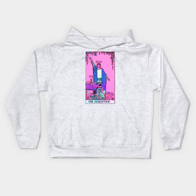 The Magician Tarot TWISTED Kids Hoodie by Phantastique